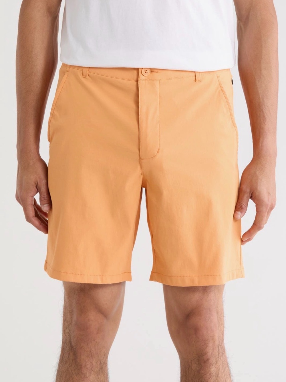 DKNY Sportswear Essential Tech Chino Shorts - Muskmelon - Size 29